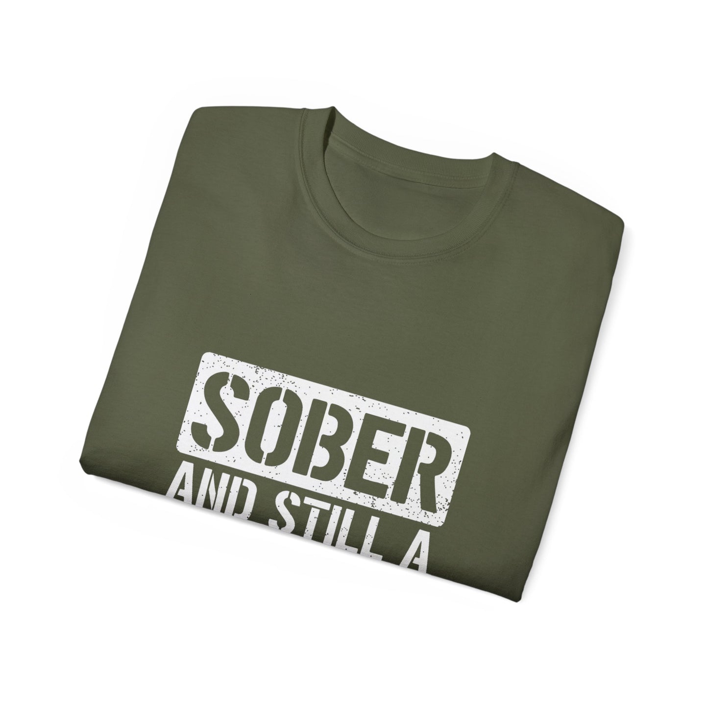 Sober & Still A Rockstar • Recovery Works • T-Shirt