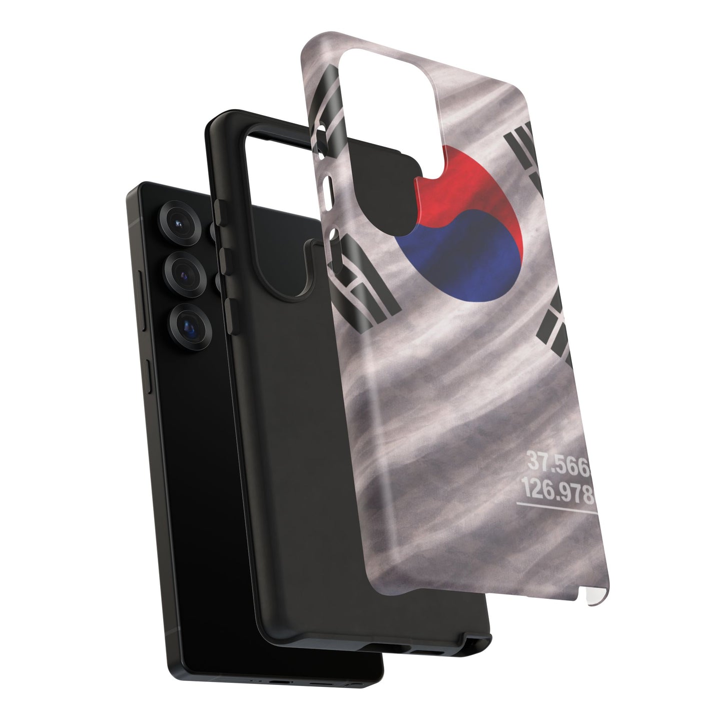 South Korea • Street Sovereign – Seoul Vector • Samsung Galaxy S25 • Wireless Friendly • Tough Case
