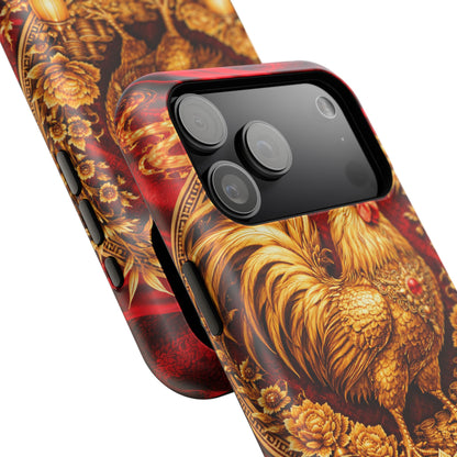 Rooster • Lunar Armor • Imperial Banner • Apple iPhone 17 Pro • MagSafe Tough Case