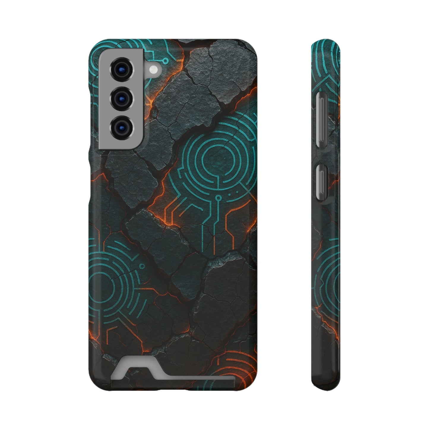 Circuit Eruption • Samsung Galaxy S21 • MagSafe® Tough Case with Card Holder