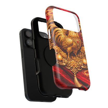 Rooster • Lunar Armor • Imperial Banner • Apple iPhone 17 Pro • MagSafe Tough Case