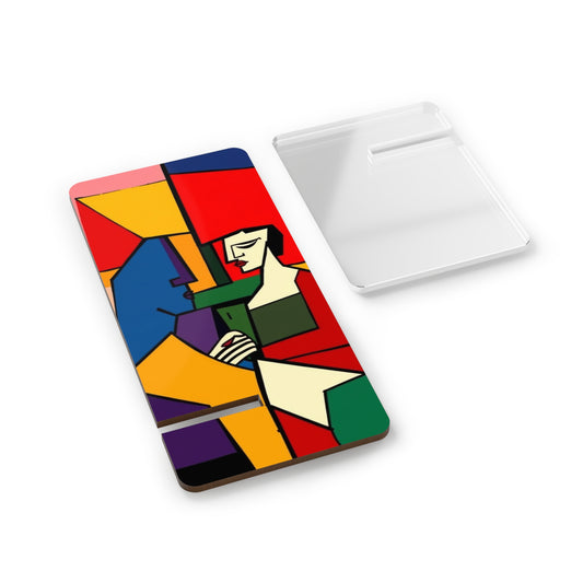 Crimson Fold • Smartphone Display Stand tech accessory by Black Hat Pixels