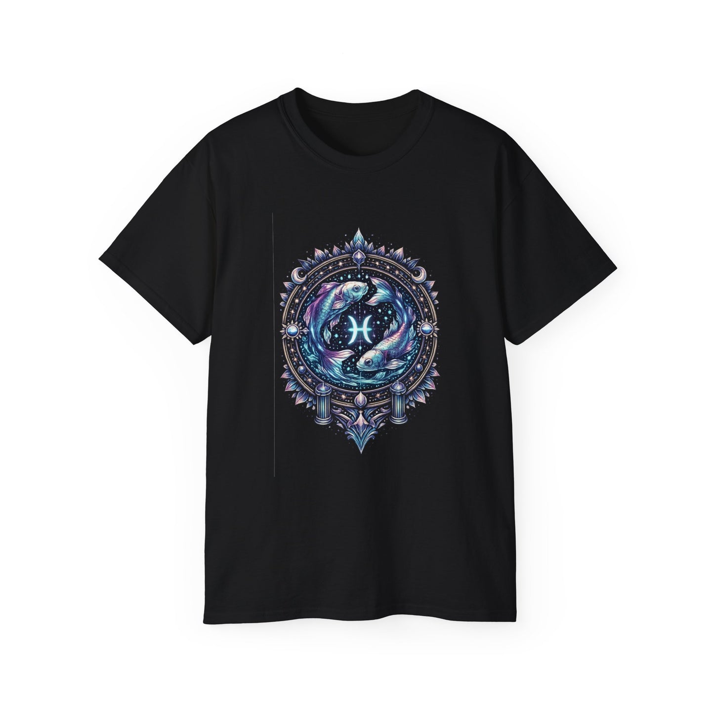 Pisces • Deep Current • Elemental Armor • T-shirt • Black Hat Pixels • Unisex