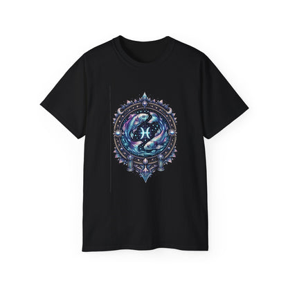 Pisces • Deep Current • Elemental Armor • T-shirt • Black Hat Pixels • Unisex