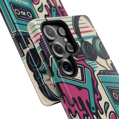 Retro Beats • Samsung Galaxy S25 • MagSafe® Magnetic Tough Case