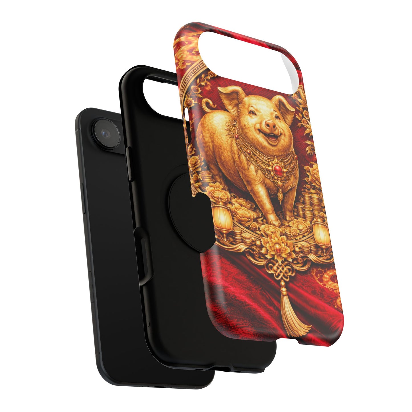 Pig • Lunar Armor • Imperial Banner • Apple iPhone 17 Pro • MagSafe Tough Case