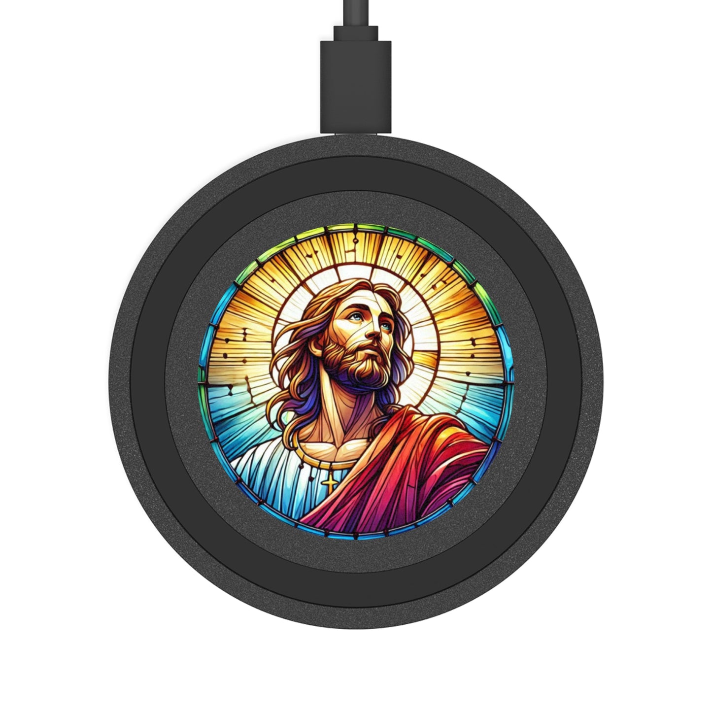 God First • Quake Smartphone Wireless Charger