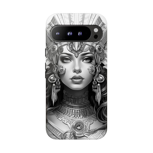 Mother of Skulls • Google Pixel 9 • MagSafe® Tough Case phone case by Black Hat Pixels