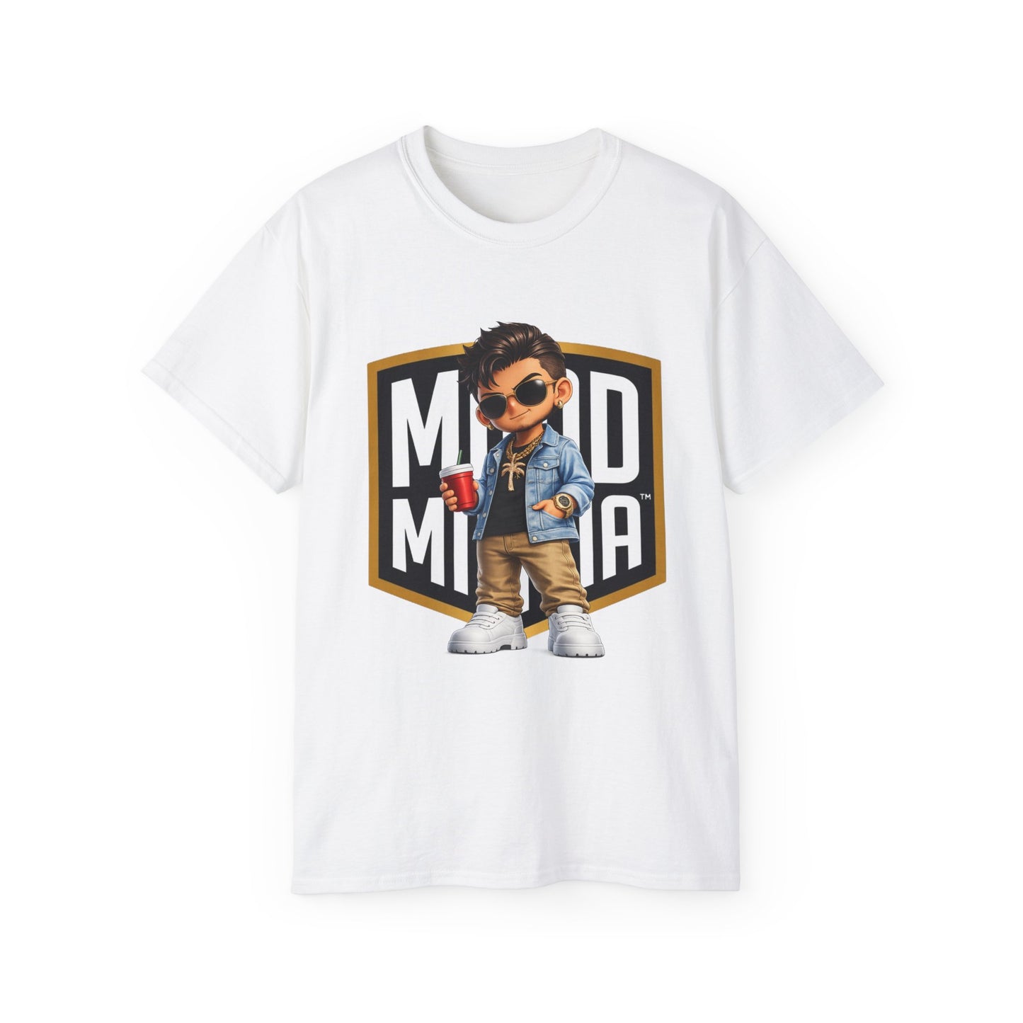 Malik Sol • Effortless Influence • Mood Militia • T-Shirt • Black Hat Pixels • Unisex