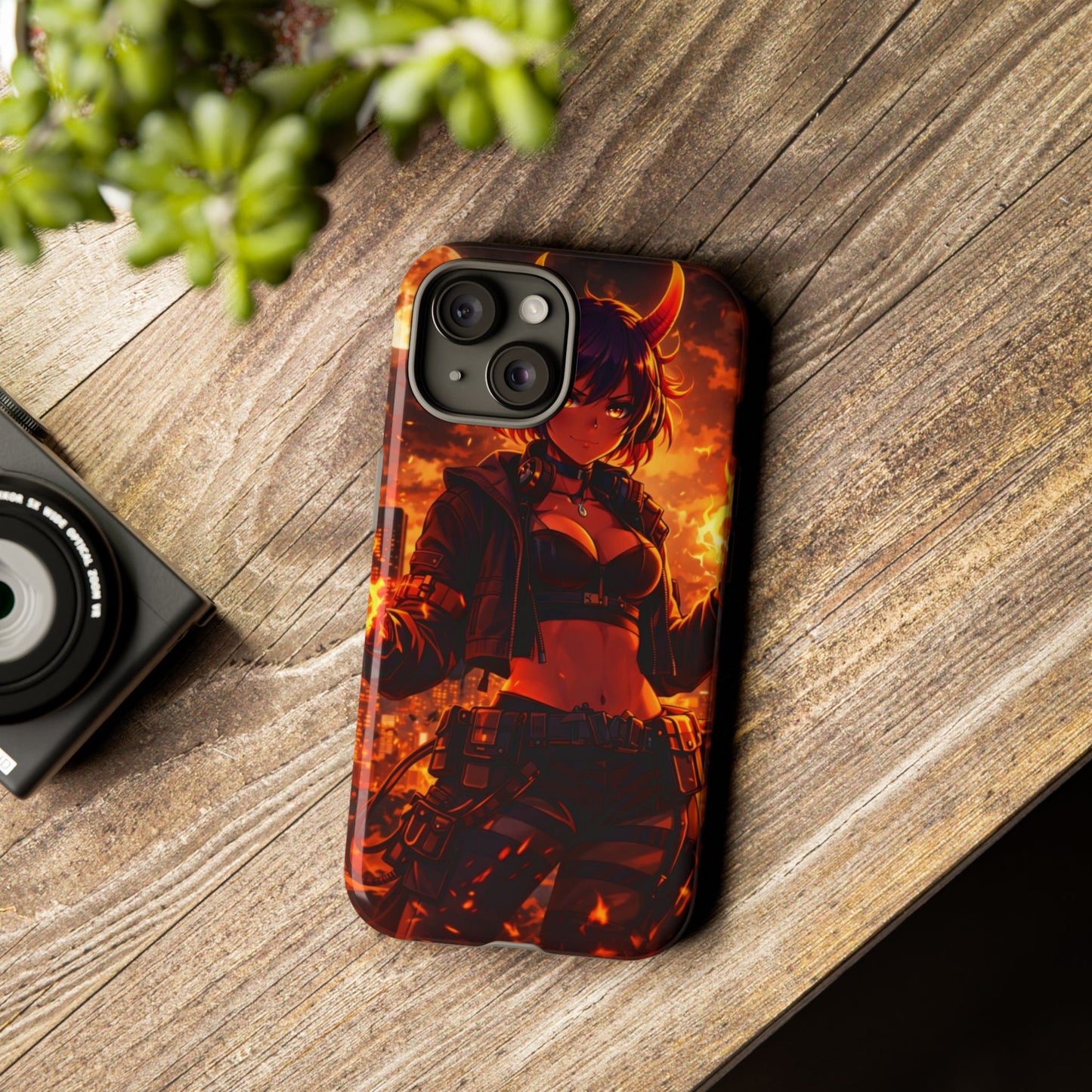 Phantom Ember • Apple iPhone 15 • MagSafe® Tough Case