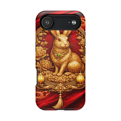 Rabbit • Lunar Armor • Imperial Banner • Apple iPhone 17 Pro • MagSafe Tough Case
