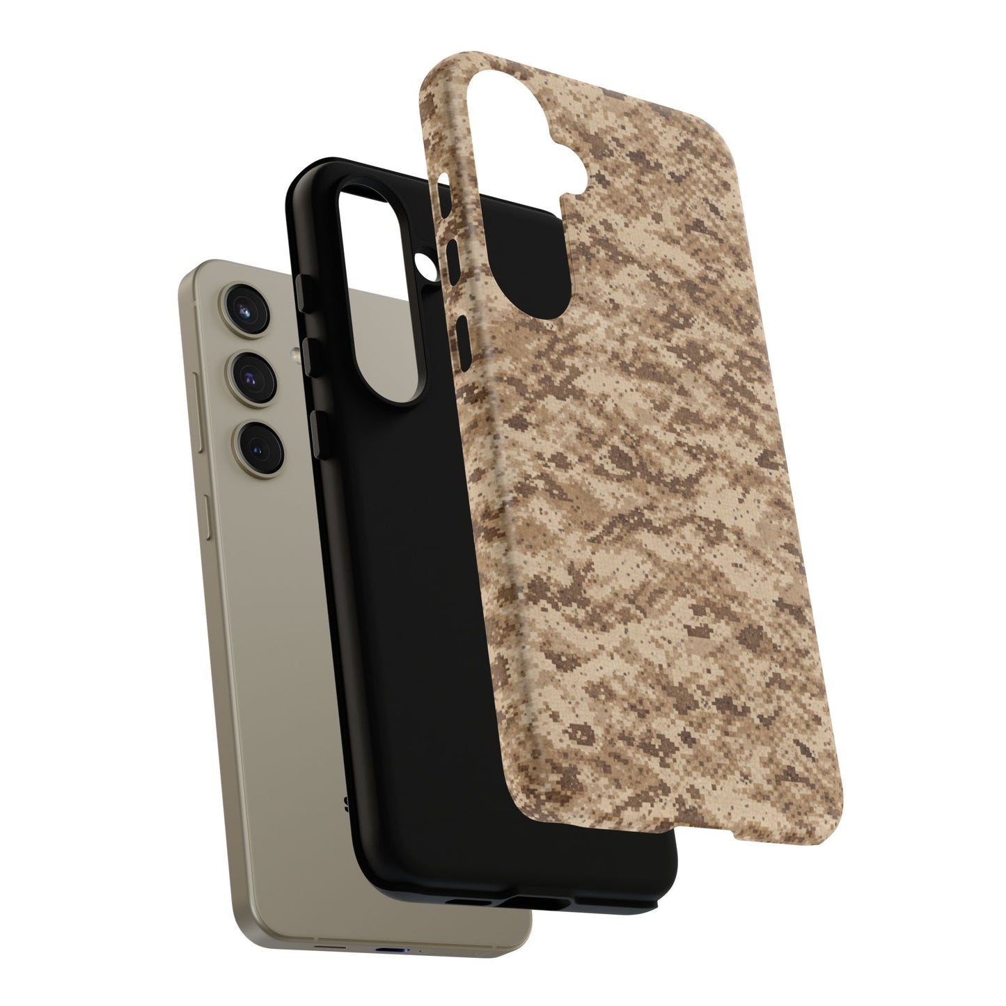 Desert Storm Camo • Samsung Galaxy S24 • Tough Case • Wireless Friendly