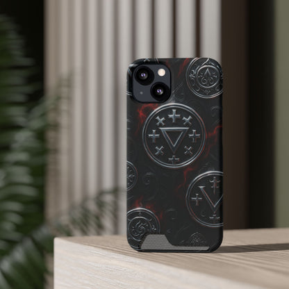 Aether Signal • Apple iPhone 13 • Tough Case with Card Holder • MagSafe®