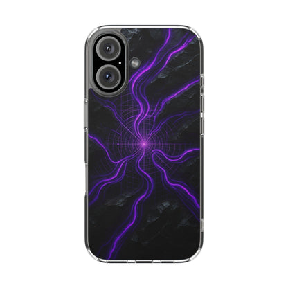 Pulse Grid • Apple iPhone 16 • Clear Case