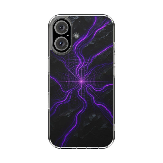 Pulse Grid • Apple iPhone 16 • Clear Case