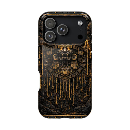 Tlaloc • Storm Covenant • Empire of the Fifth Sun™ • Apple iPhone 17 Pro • MagSafe Tough Case