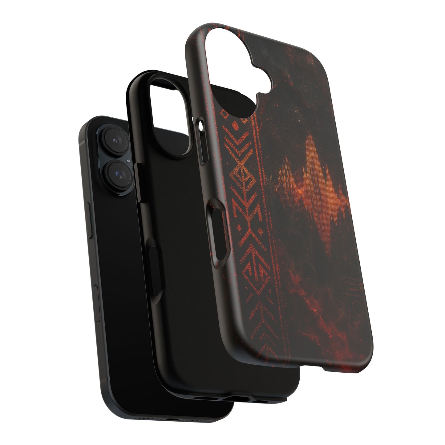 Tribal Pulse • Apple iPhone 16 • MagSafe® Magnetic Tough Case