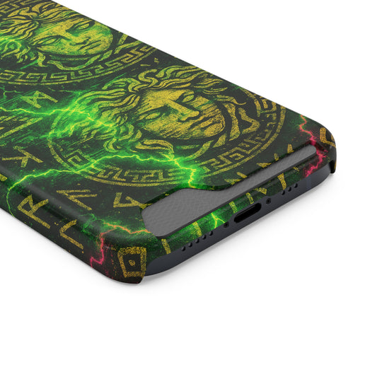Glyph Gods • Apple iPhone 13 • MagSafe® Tough Case with Card Holder