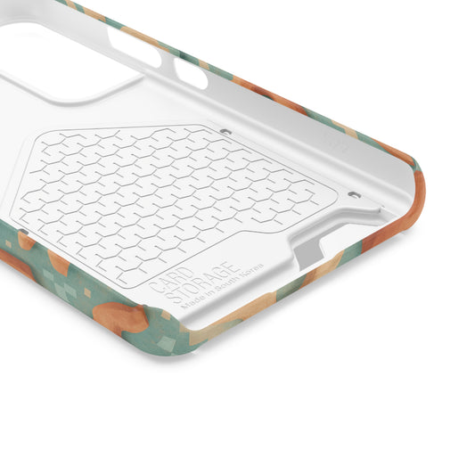 Pixel Clay • Samsung Galaxy S22 • MagSafe® Tough Case with Card Holder