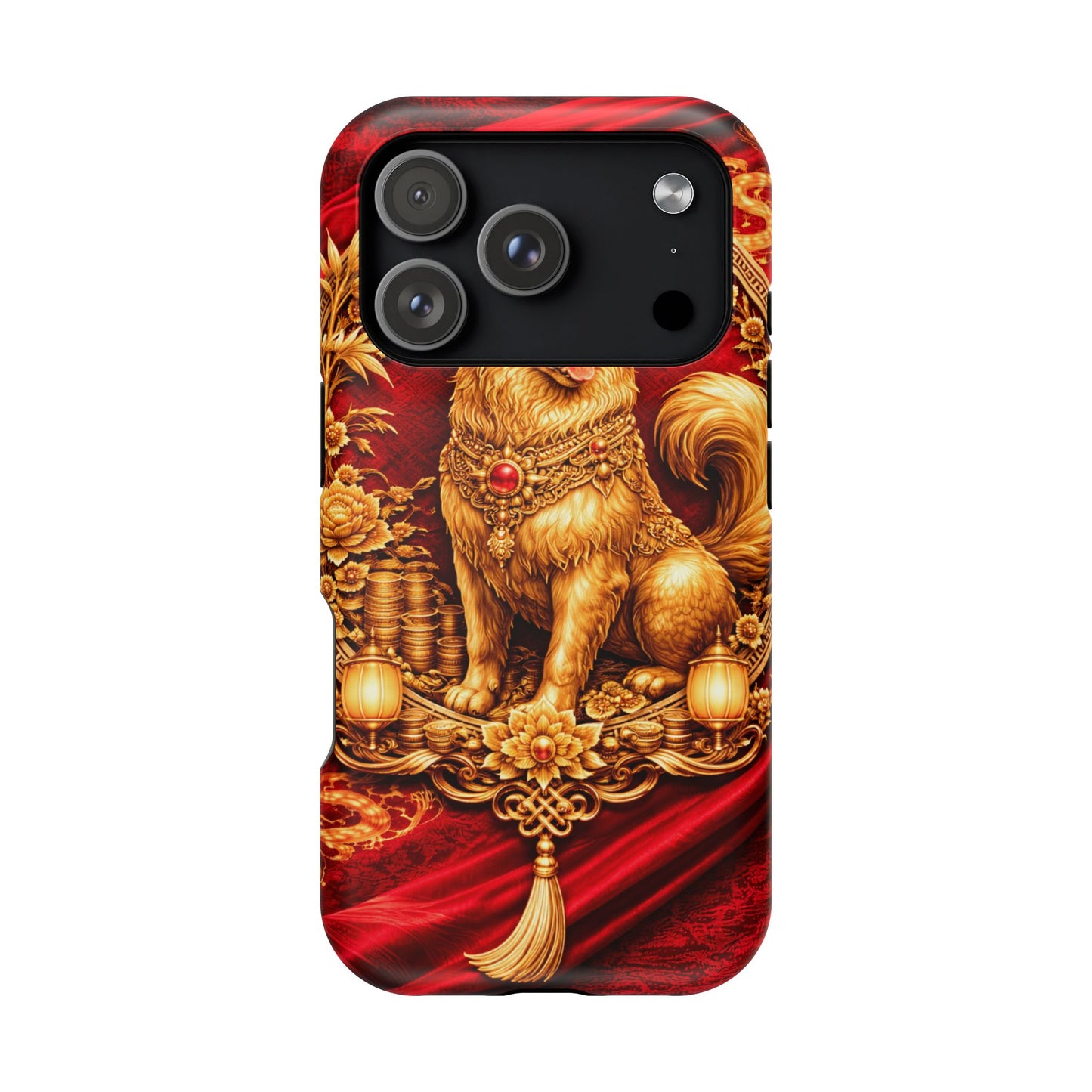 Dog • Lunar Armor • Imperial Banner • Apple iPhone 17 Pro • MagSafe Tough Case