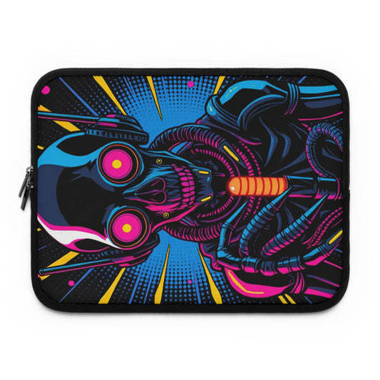 Neon Reaper • Dual Zipper Laptop Sleeve