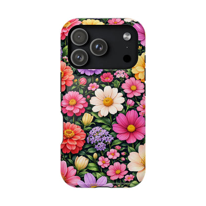 Untamed Garden • Floral Fusion • Apple iPhone 17 Pro • MagSafe® Tough Case