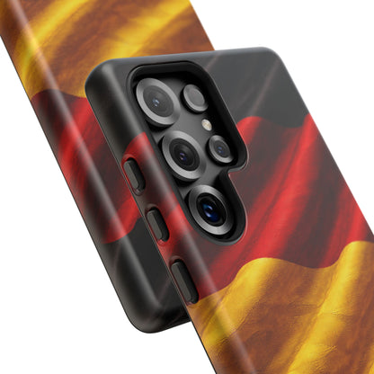 Germany • Street Sovereign – Iron Unity • Samsung Galaxy S25 • Wireless Friendly • Tough Case