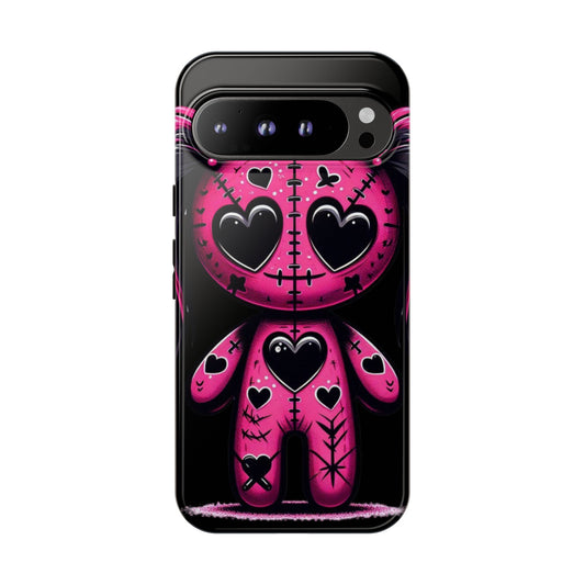 Patchwork Pulse • Google Pixel 9 • MagSafe® Tough Case phone case by Black Hat Pixels