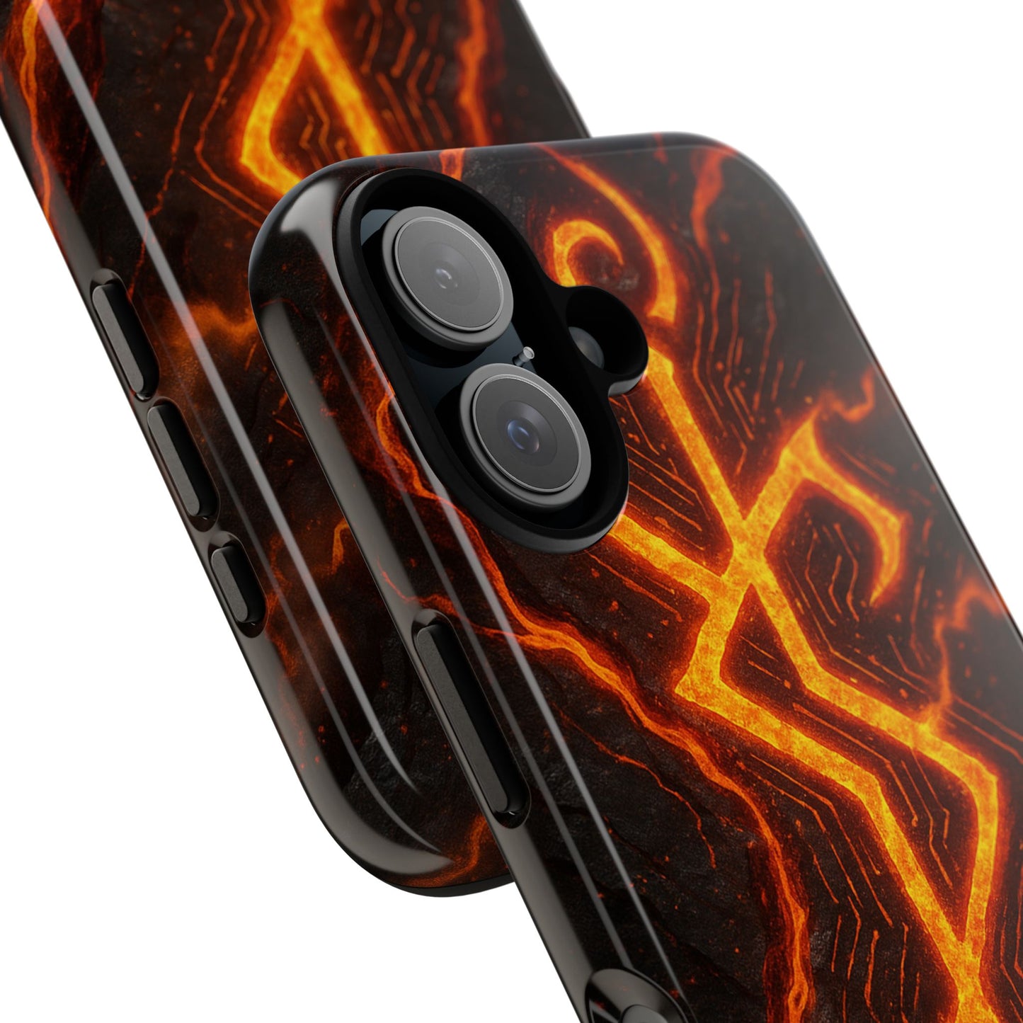 Molten Glyph • Apple iPhone 16 • MagSafe® Magnetic Tough Case