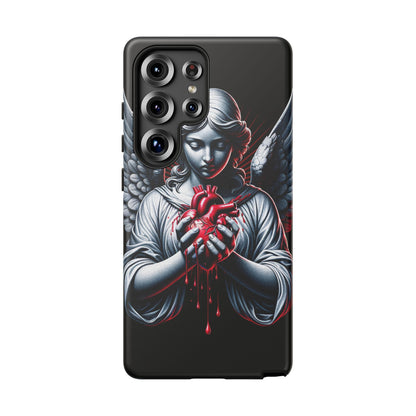 Angel Heart • Samsung Galaxy S25 • Wireless Friendly • Tough Case