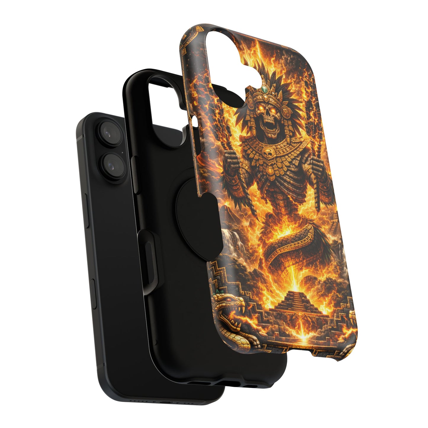 Acalan • Warbound Navigator • Empire of the Fifth Sun™ • Apple iPhone 17 Pro • MagSafe Tough Case