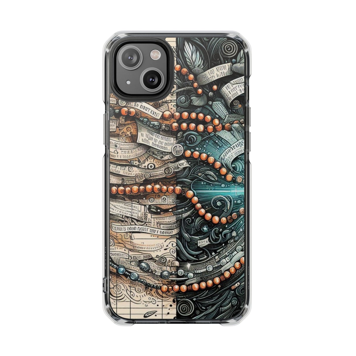 Aeros Divide • Apple iPhone 14 • MagSafe® Clear Case