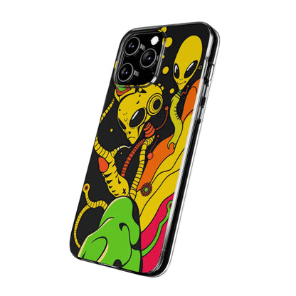 Tentacle Takeover • Apple iPhone 14 • Flexi Clear Case