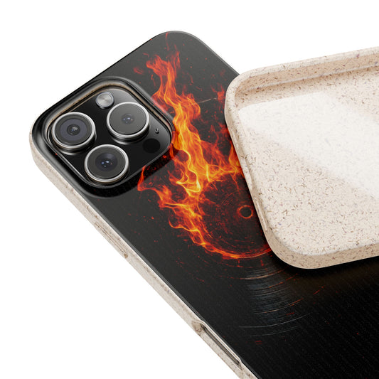 Vinyl Inferno • Apple iPhone 16 Eco-Friendly Phone Case