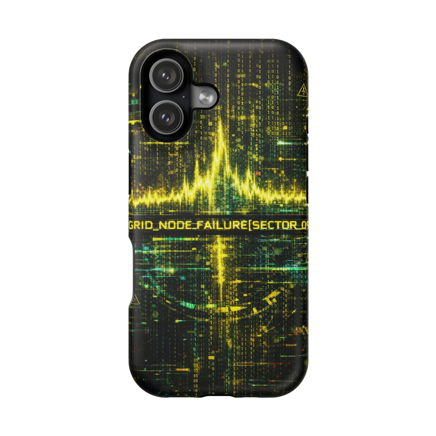 Grid Node Failure • System Collapse • Apple iPhone 17 Pro • MagSafe® Tough Case