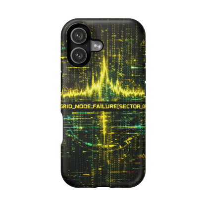 Grid Node Failure • System Collapse • Apple iPhone 17 Pro • MagSafe® Tough Case