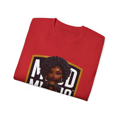 Zaria Noir • Velvet Command • Mood Militia • T-Shirt • Black Hat Pixels • Unisex