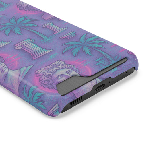 Pillars and Palms • Samsung Galaxy S22 • MagSafe® Tough Case with Card Holder