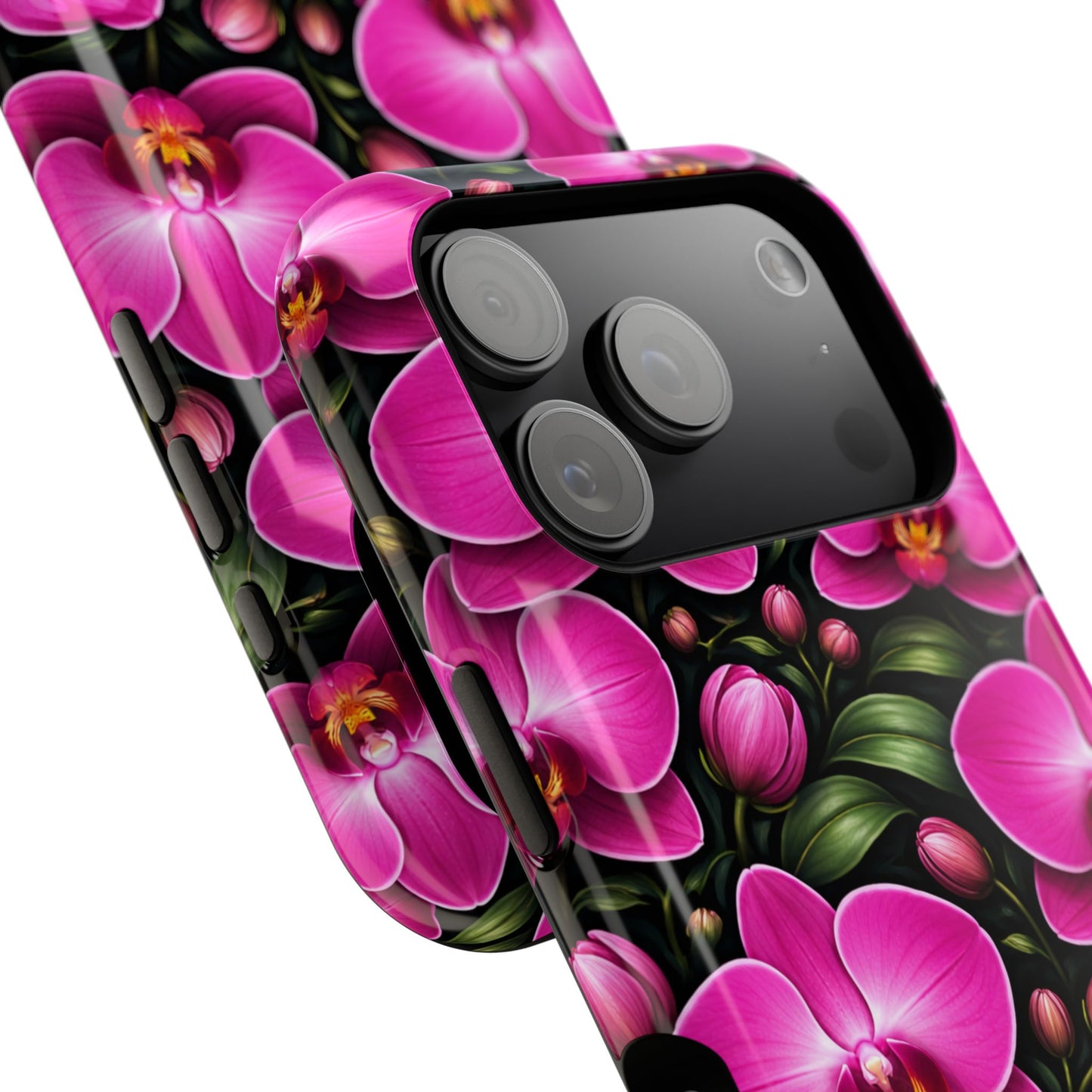 Velvet Orchid • Floral Fusion • Apple iPhone 17 Pro • MagSafe® Tough Case