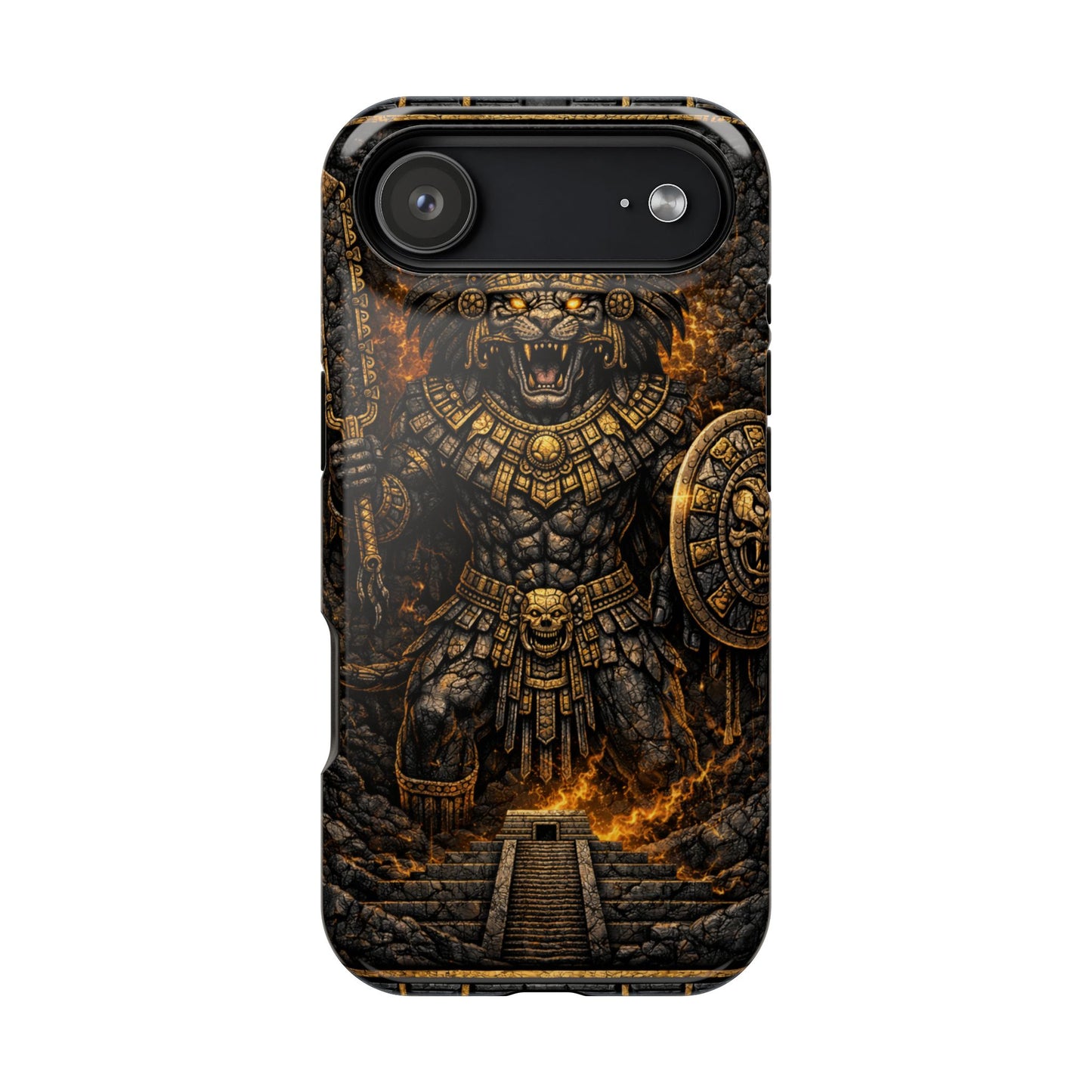 Ocelotl • Jaguar Ascendancy • Empire of the Fifth Sun™ • Apple iPhone 17 Pro • MagSafe Tough Case