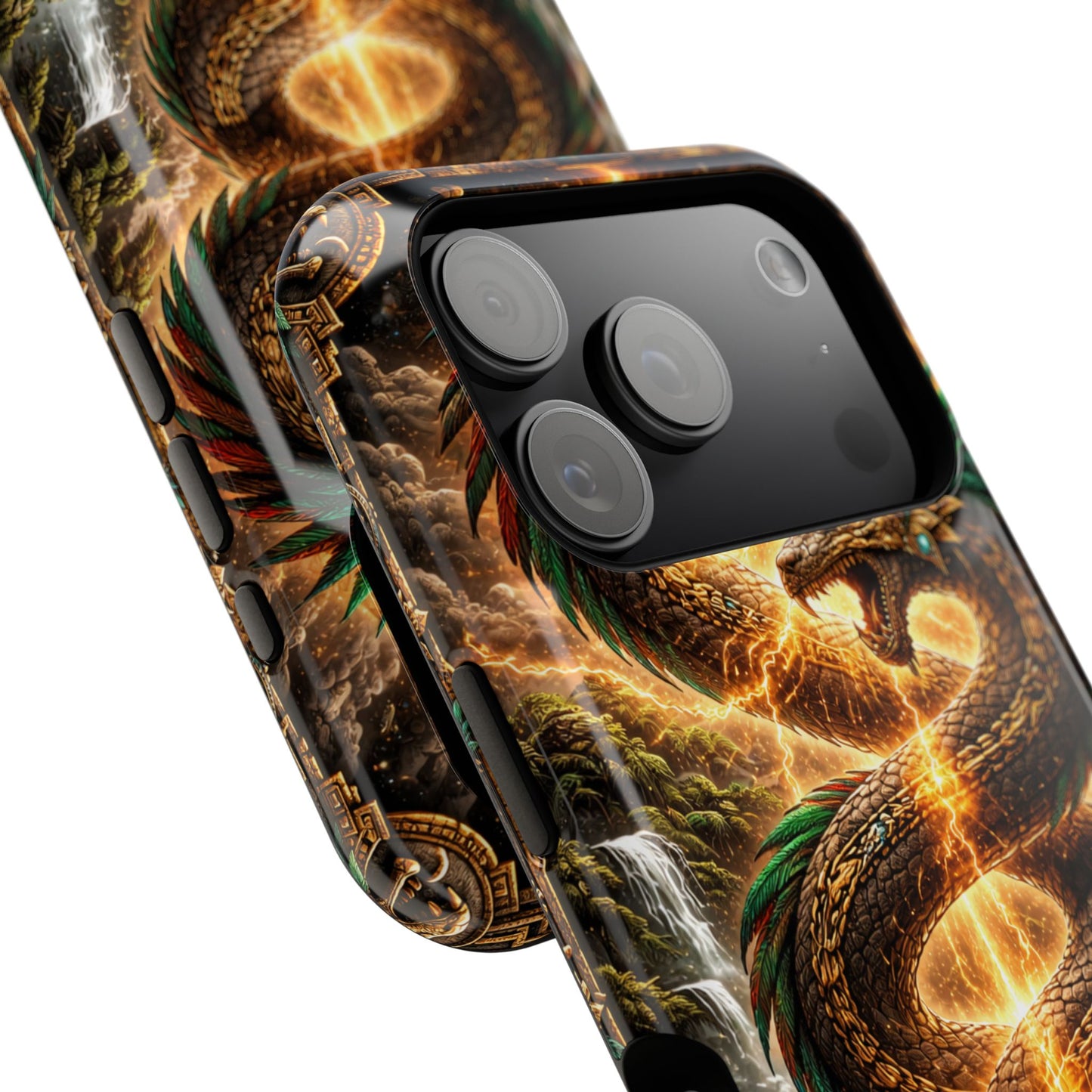 Coatl • Feathered Dominion • Empire of the Fifth Sun™ • Apple iPhone 17 Pro • MagSafe Tough Case