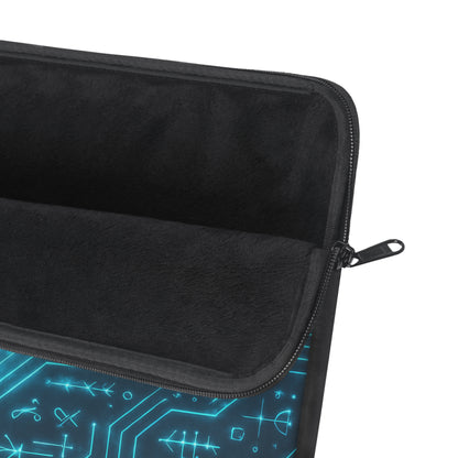 Circuit Glyph • Single Zipper Laptop Sleeve