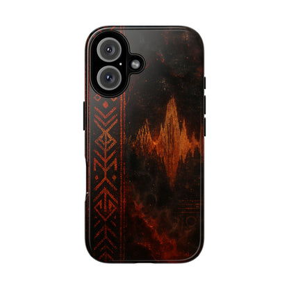 Tribal Pulse • Apple iPhone 16 • MagSafe® Magnetic Tough Case