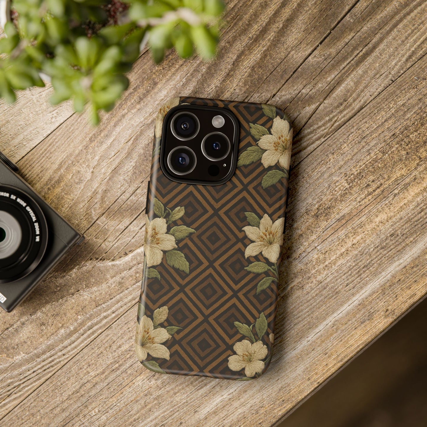 Velvet Bloom • Apple iPhone 16 • MagSafe® Tough Case