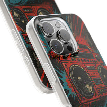 Old Skool • Apple iPhone 16 • Flexi Clear Case