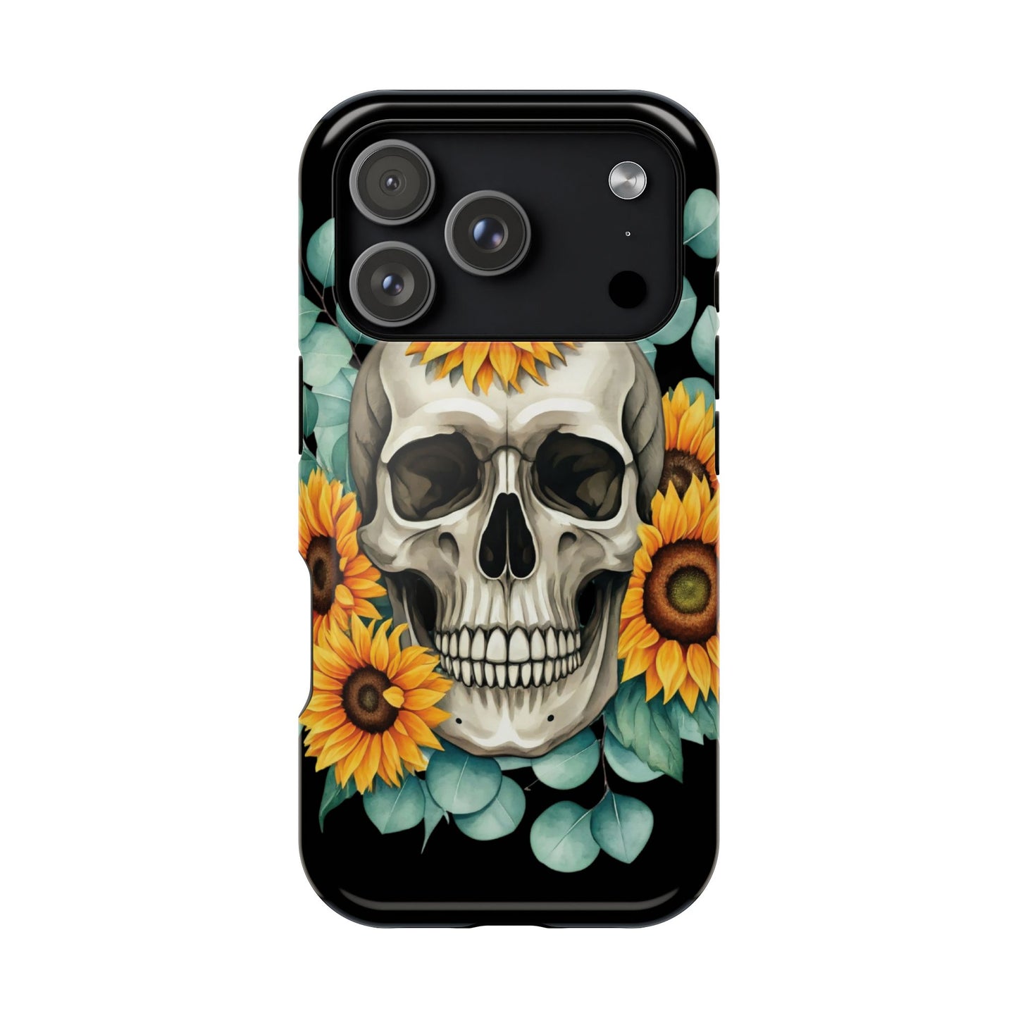 Golden Silence • Apple iPhone 17 Pro • MagSafe® Tough Case phone case by Black Hat Pixels