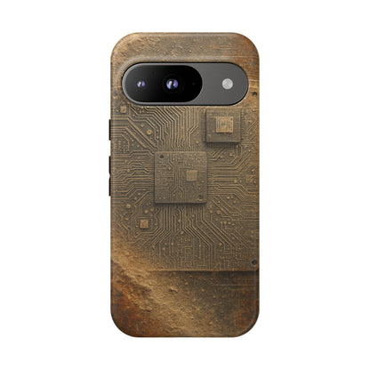 Sand Circuit • Google Pixel 9 • MagSafe® Magnetic Tough Case