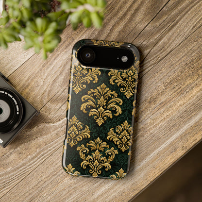 Valmont Atelier • Velvet Dynasty™ Royal Weave • iPhone 17 Pro • Tough Case • MagSafe®
