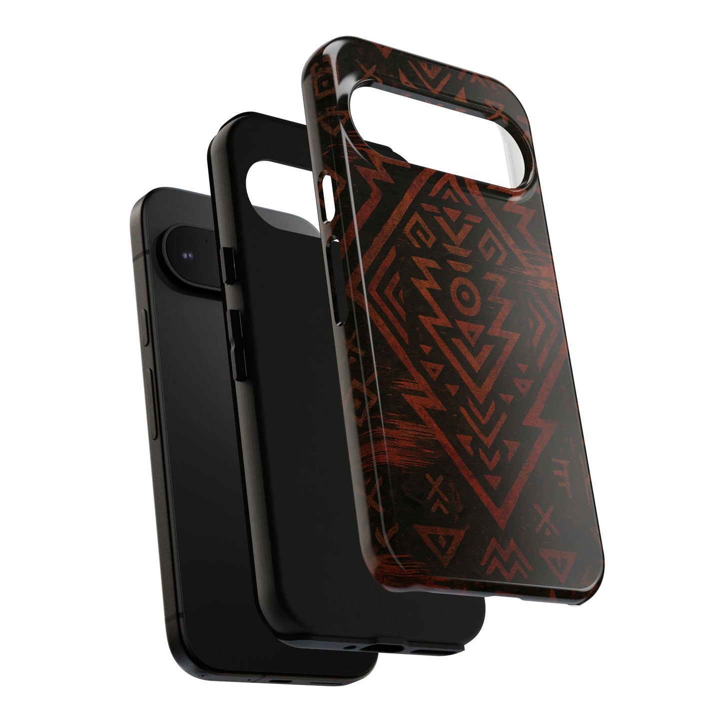 Tribal Glitch • Google Pixel 9 • MagSafe® Magnetic Tough Case