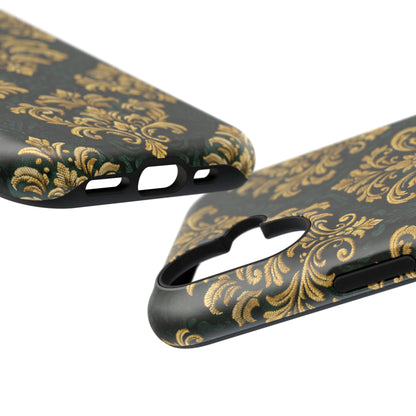 Valmont Atelier • Velvet Dynasty™ Royal Weave • iPhone 17 Pro • Tough Case • MagSafe®